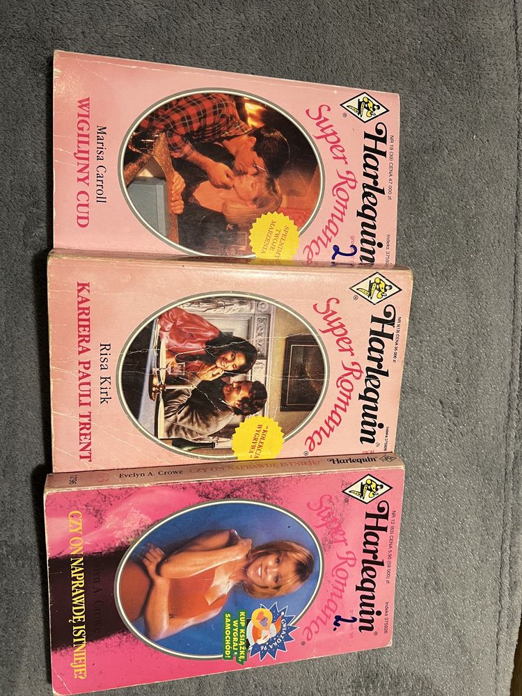 Harlequin Super Romance 3 książki