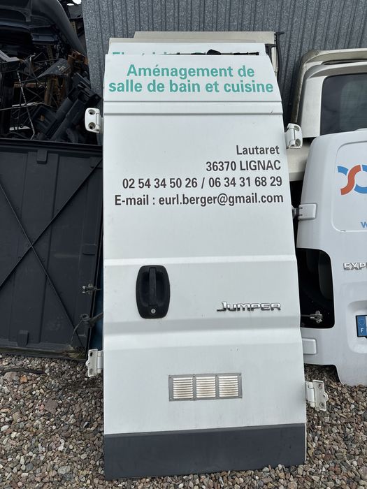 Drzwi tylne tył H2 komplet lewe prawe Boxer Jumper Ducato 06-