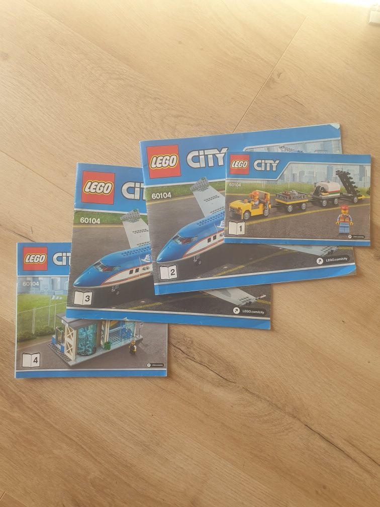 LEGO 60104 City - Samolot i Lotnisko