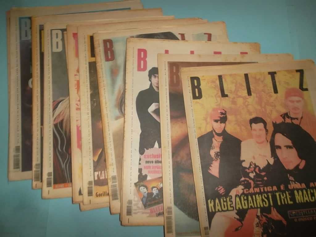Jornal BLITZ (anos 80/90) Grande lote de jornais, ver texto.