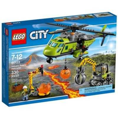 60123 LEGO City Volcano Supply Helicopter - Selado