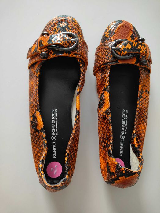 NOWE buty damskie baleriny KENNEL&SCHMENGER rozmiar 38 SKÓRA !