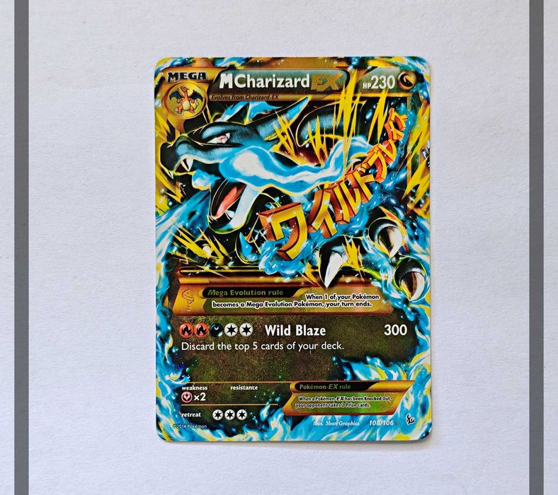 MCharizard Ex 108/106 FLF Pokemon ENG-NM
