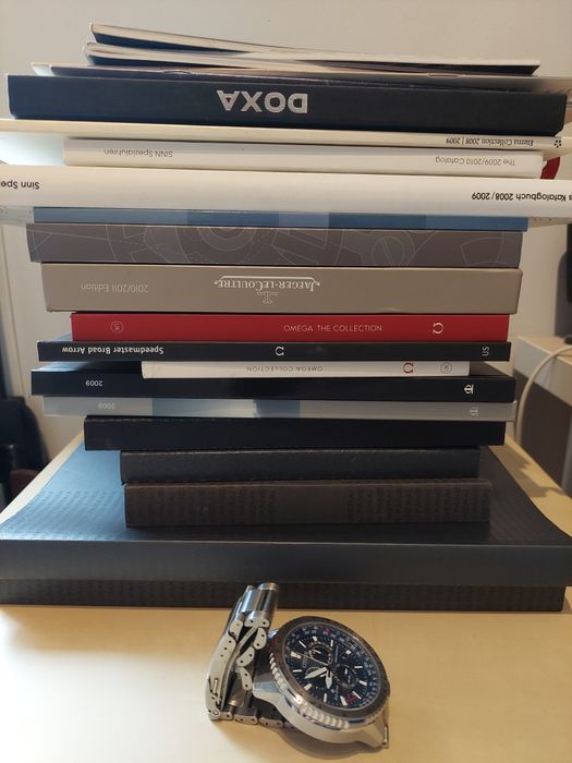 Katalogi zegarkowe (Panerai,Omega, Longines, JLC, Doxa, Sinn itp)