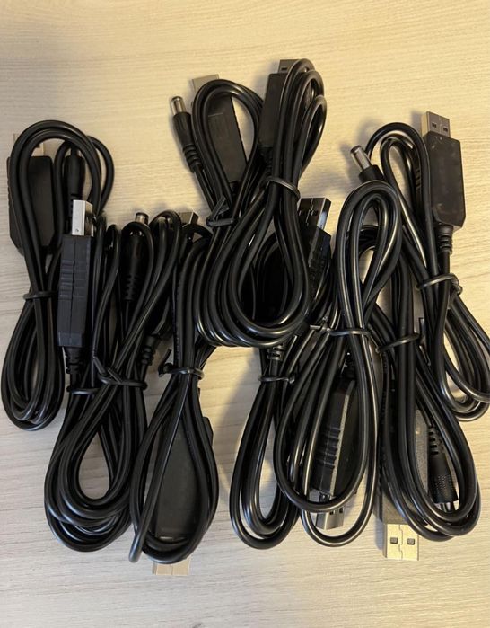 Кабель перетворювач струму для  wifi роутера повербанк wifi 9V 12V