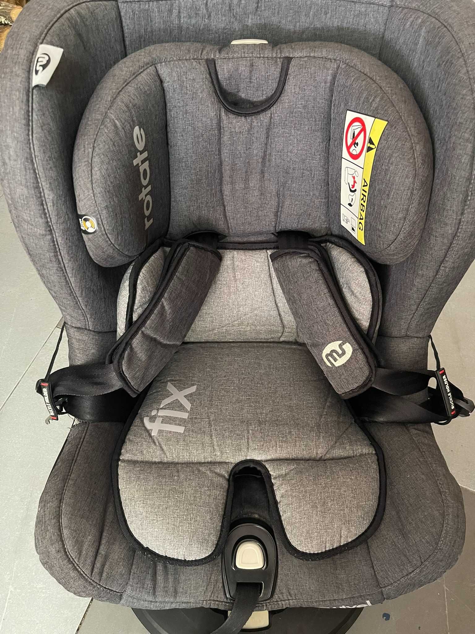 Cadeira Auto Swivel 360 Rotative Isofix 1
