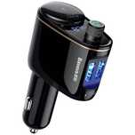 Transmiter samochodowy FM Baseus S-06 Bluetooth/USB (Overseas Edition)