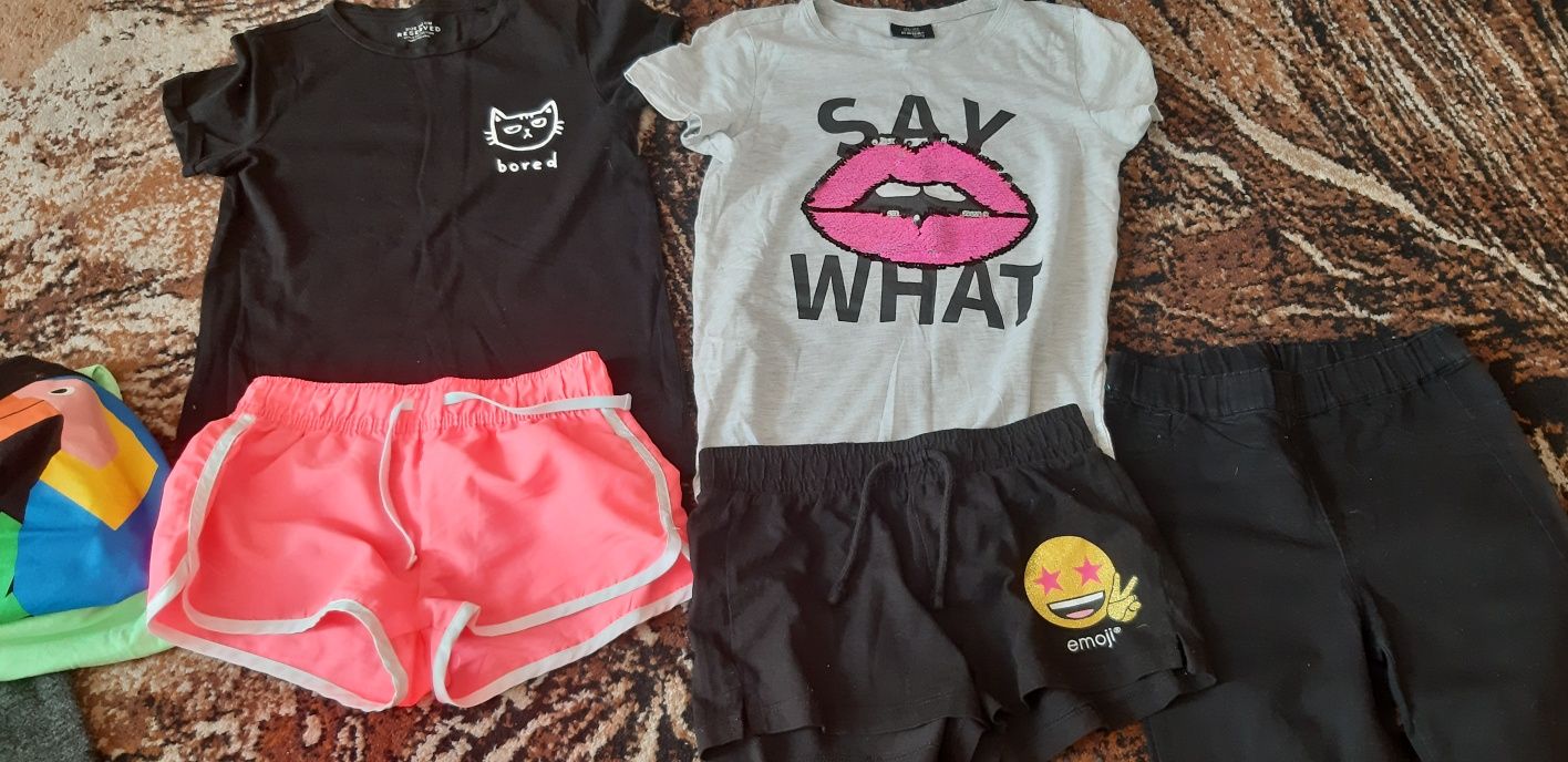 Paka ciuszkow dla dziewczynki 140 cm h&m cool club bdb