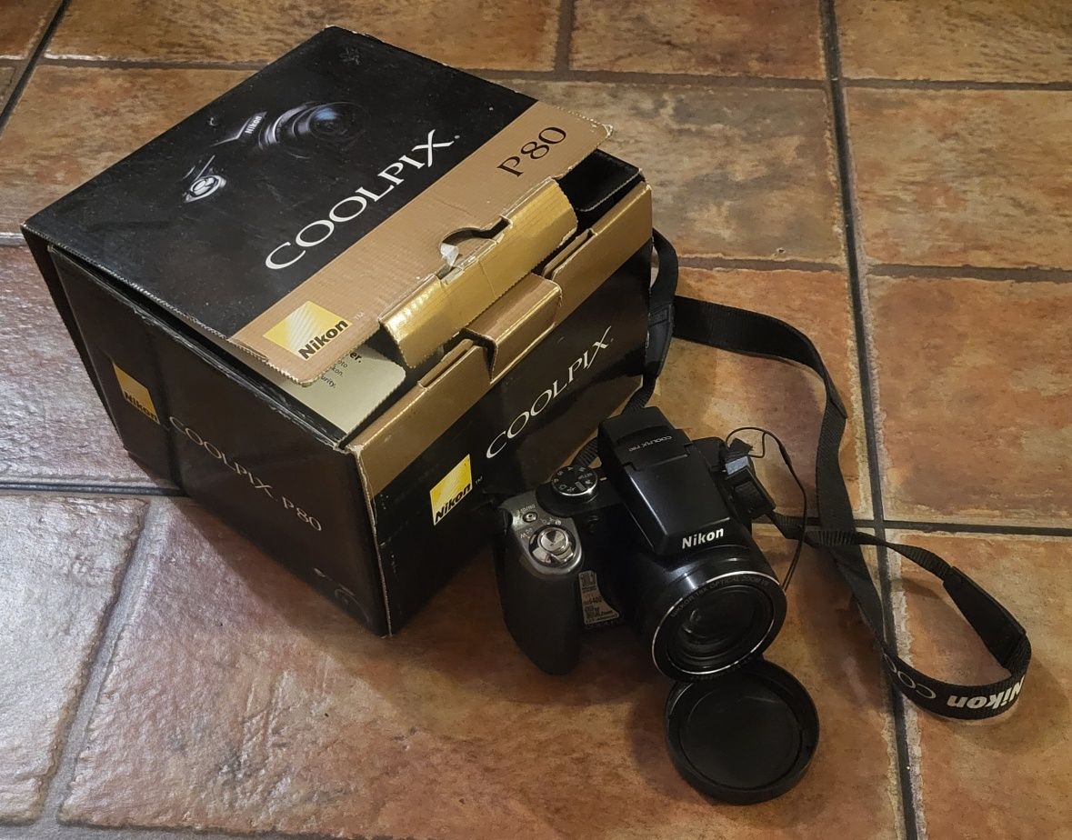 Nicon d3500 + GRATIS Nicon coolpix p80