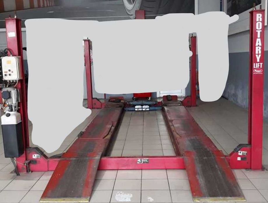 Elevador para alinhamentos 4 colunas Rotary 41-1