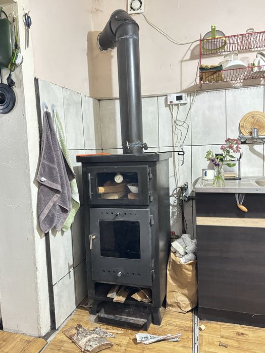 Uzywany PIEC stalowy BARTEK S  z piekarnikiem