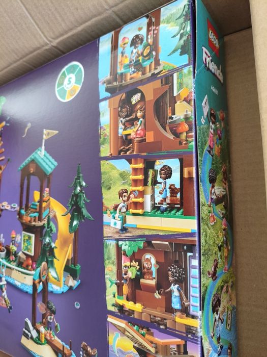 NOWY zestaw LEGO Friends 42631 domek na drzewie na obozie kempingowym