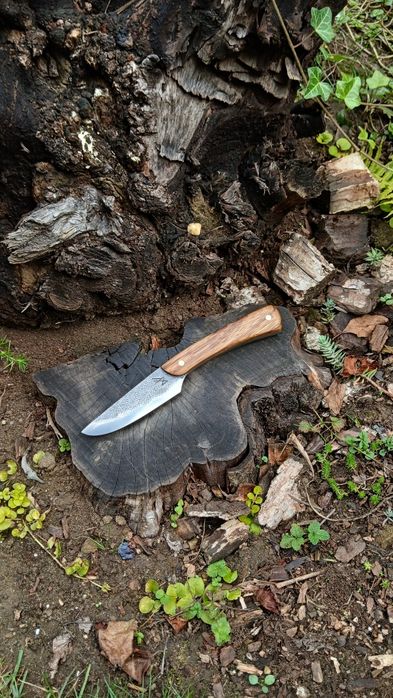Ręcznie wykuty nóż myśliwski/ nóż edc/Knifemaking.