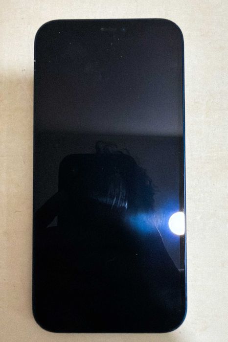 iPhone 12 64GB, Azul, em estado razoavel e funcional exceto o Face ID.