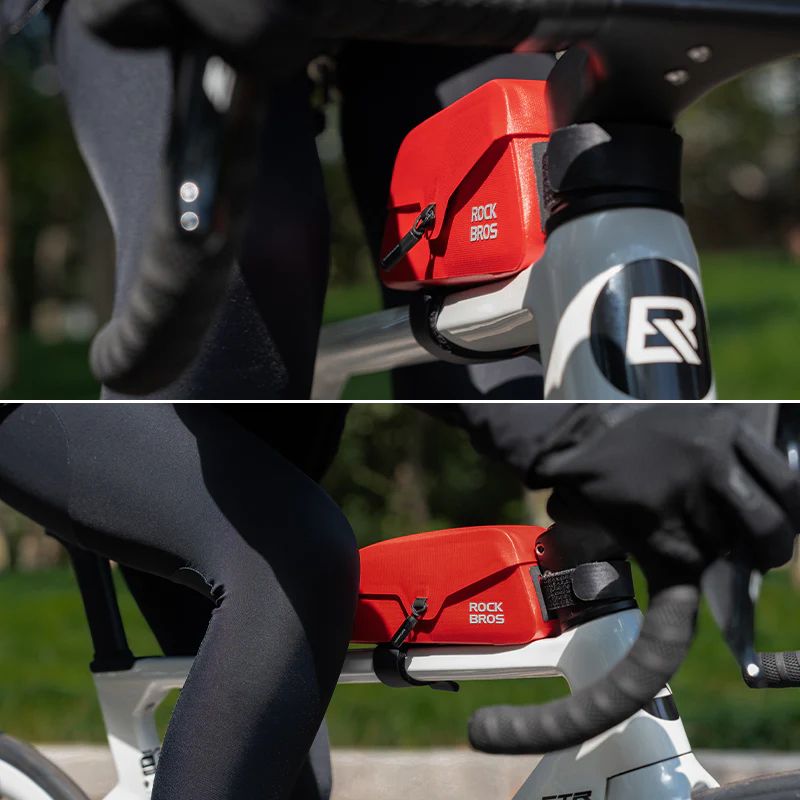 Torba Rowerowa Na Ramę Z Magnetycznym Zapięciem Rockbros As-133Rd 0,6L