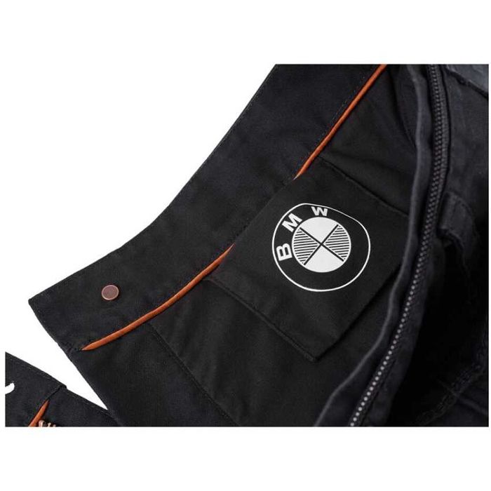 Spodnie motocyklowe BMW Motorrad PureRider, czarne, męskie wiele rozm.