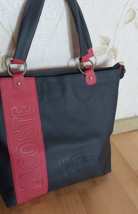 Продам женскую новую сумку шоппер Lacoste. Оригинал