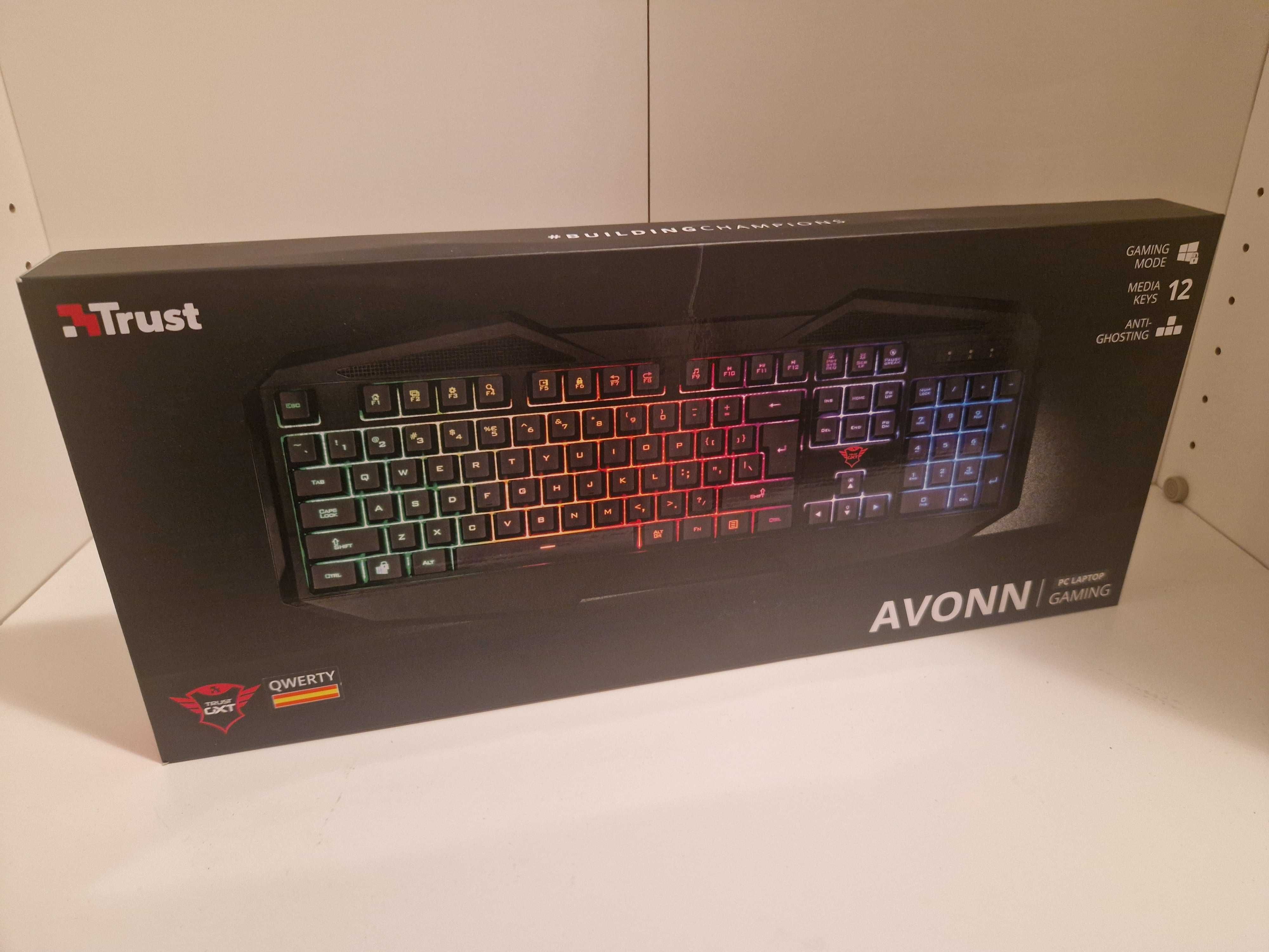 Trust Gaming – Teclado + Headset | 20€ (Negociável)
