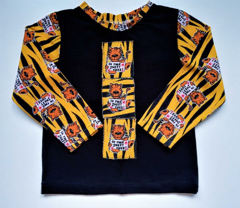 Komplet piżama Handmade Sweet Tiger Tygrysy 68/74