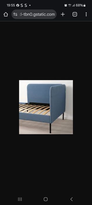 Cama de solteiro com extrado e colchão