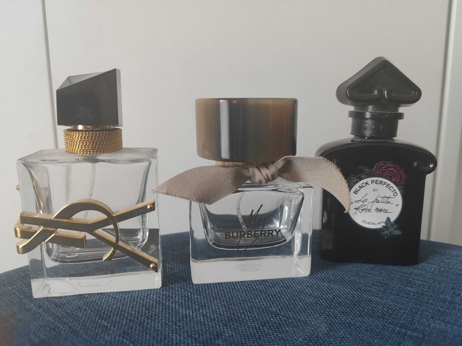 Puste opakowania po perfumach