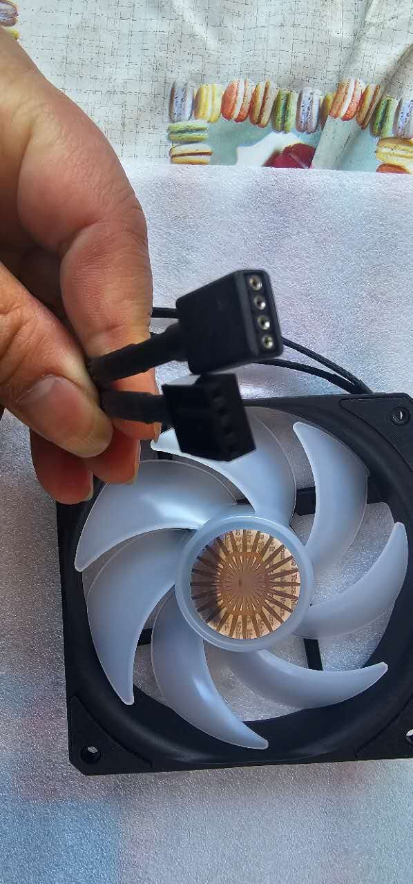 Wentylatory Cooler Master, 12V RGB. 3szt