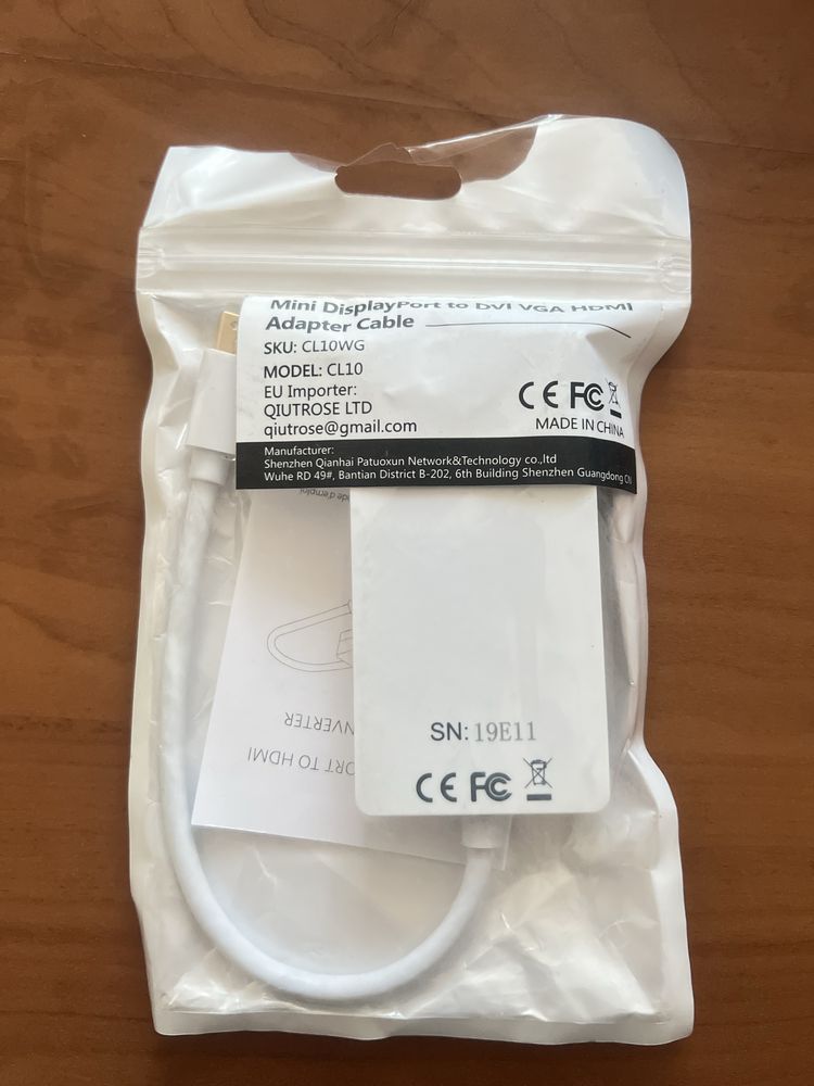 Adapter 3w1 - MINI Display Port