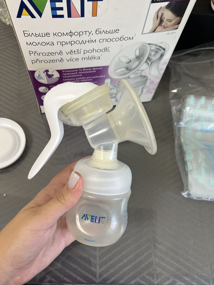 Молокотсос philips avent ручной