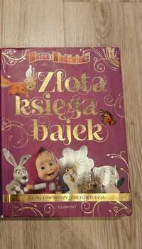Książeczka Złota księga bajek - Masza i Niedźwiedź. Stan bardzo dobry.