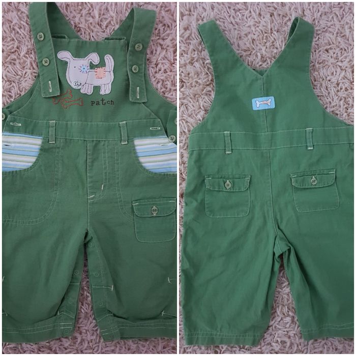 Pudełko ubranek chłopiec rozmiar 74, stan bdb, ok.65 szt.