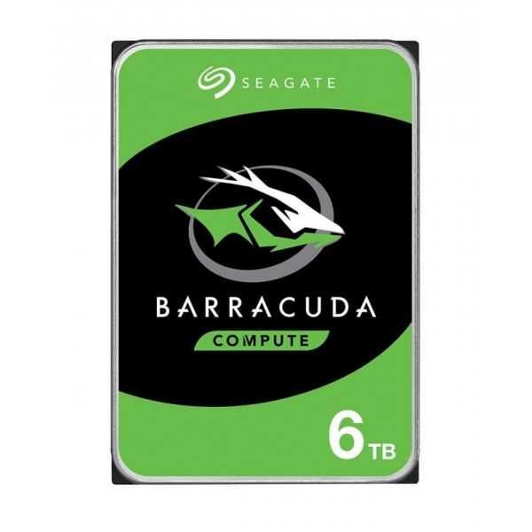 Discos Rígidos HDD Seagate 6TB Barracuda Sata 3.5"