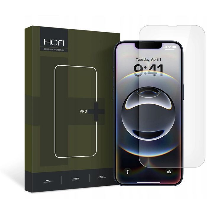 Szkło Hybrydowe Hofi Hybrid Pro+ Iphone 13 / 13 Pro / 14 / 16E Clear