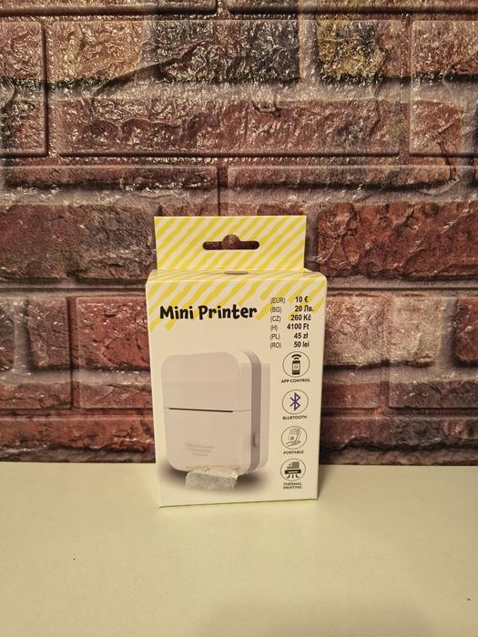 Mini drukarak termiczna