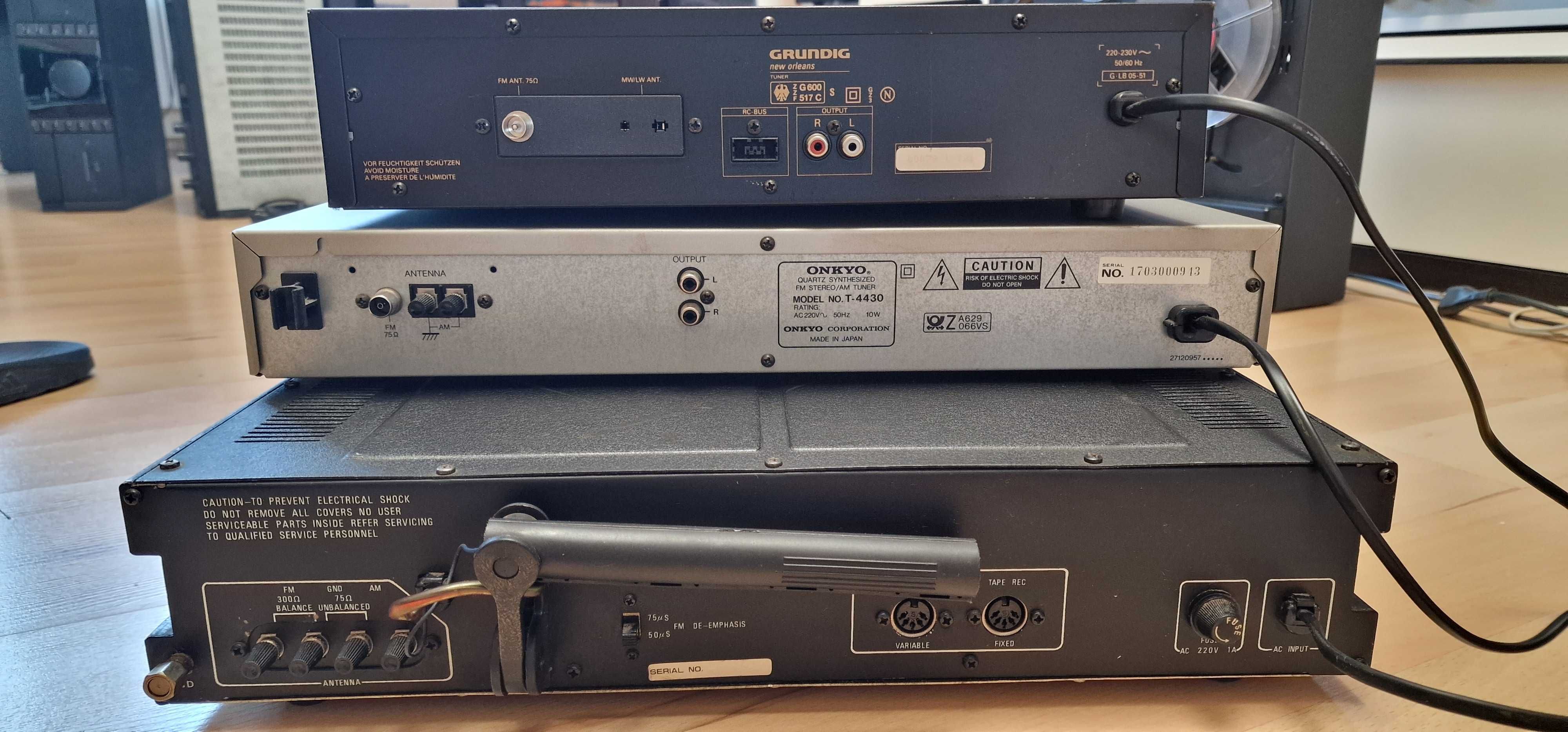 Tuner radiowy Onkyo, Grundig i Starsonic