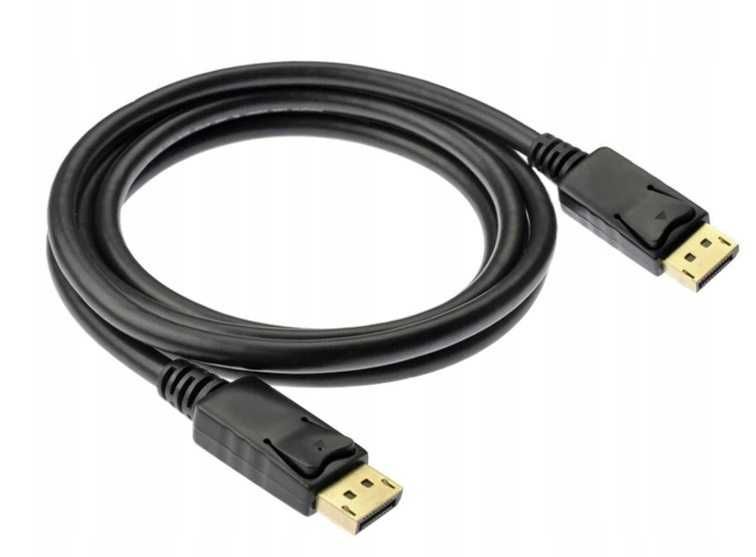 Kabel DisplayPort na DisplayPort DP-DP 4K 2m ** Video-Play Wejherowo