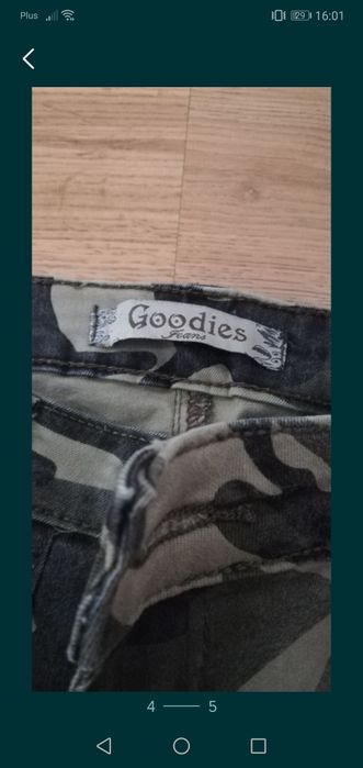 Spodnie moro oliwkowe