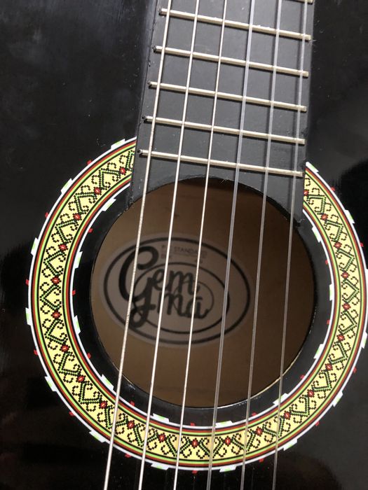 Guitarra Clássica GEMMA P C Standard Black 4/4