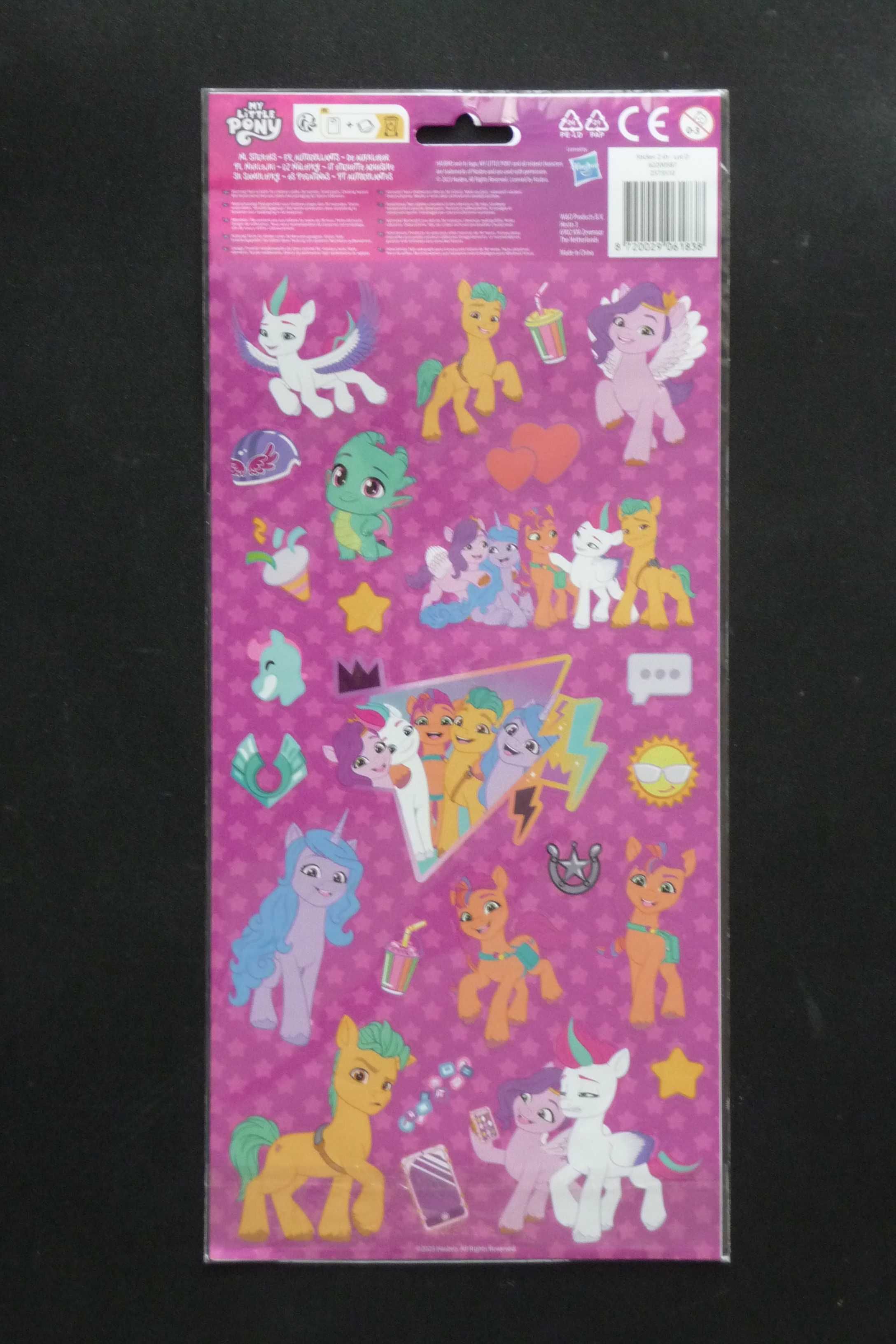 Naklejki z bohaterami bajki My Little Pony
