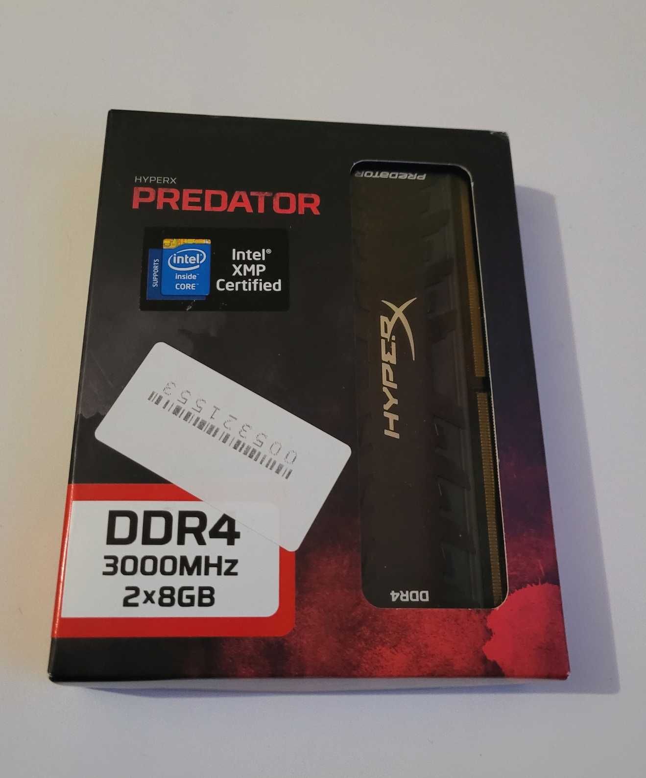 Оперативна пам'ять Kingston DDR4 16GB(2X8) hyperX predator