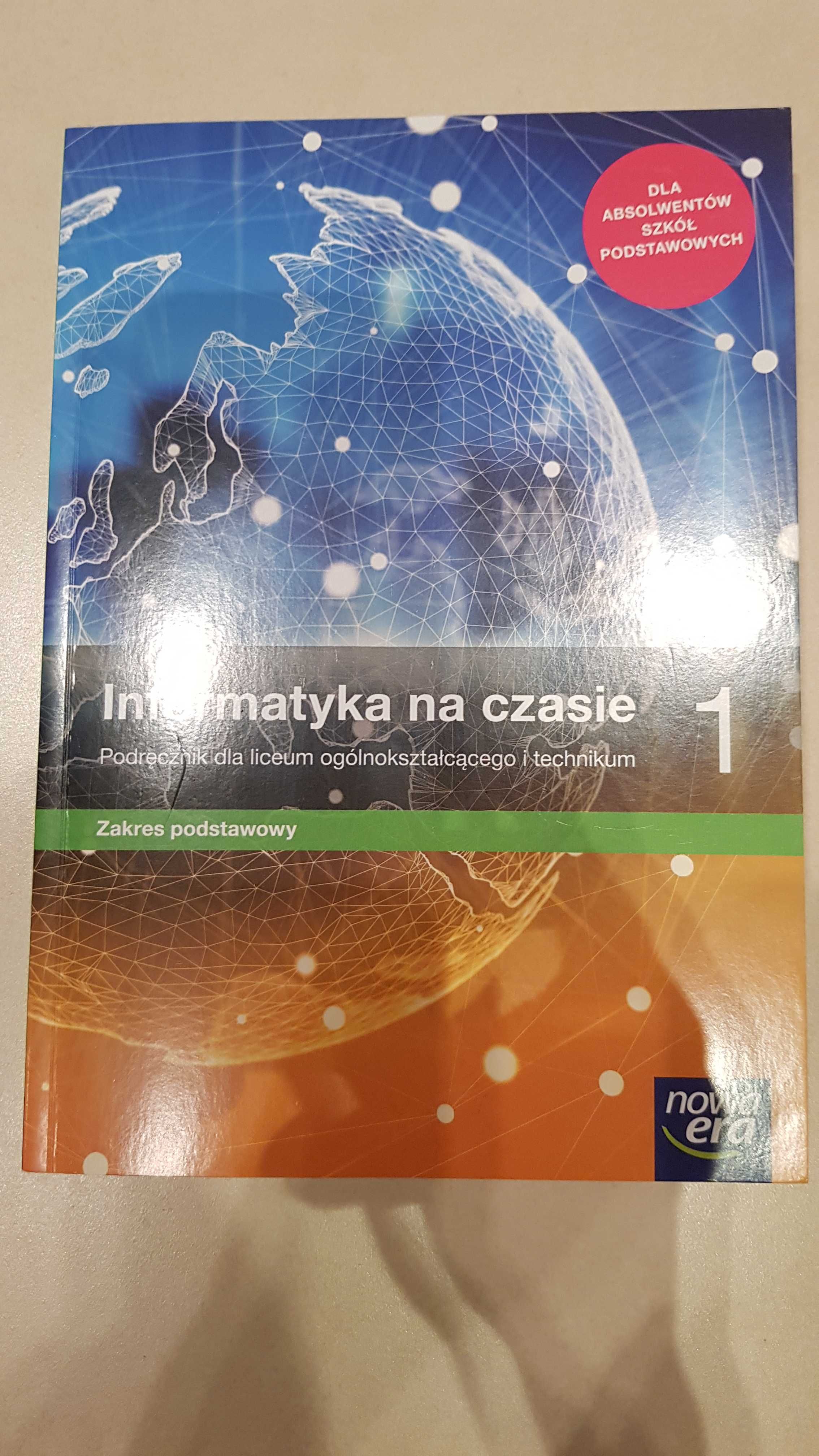 Informatyka na czasie 1, zakres podstawowy,  nowa era