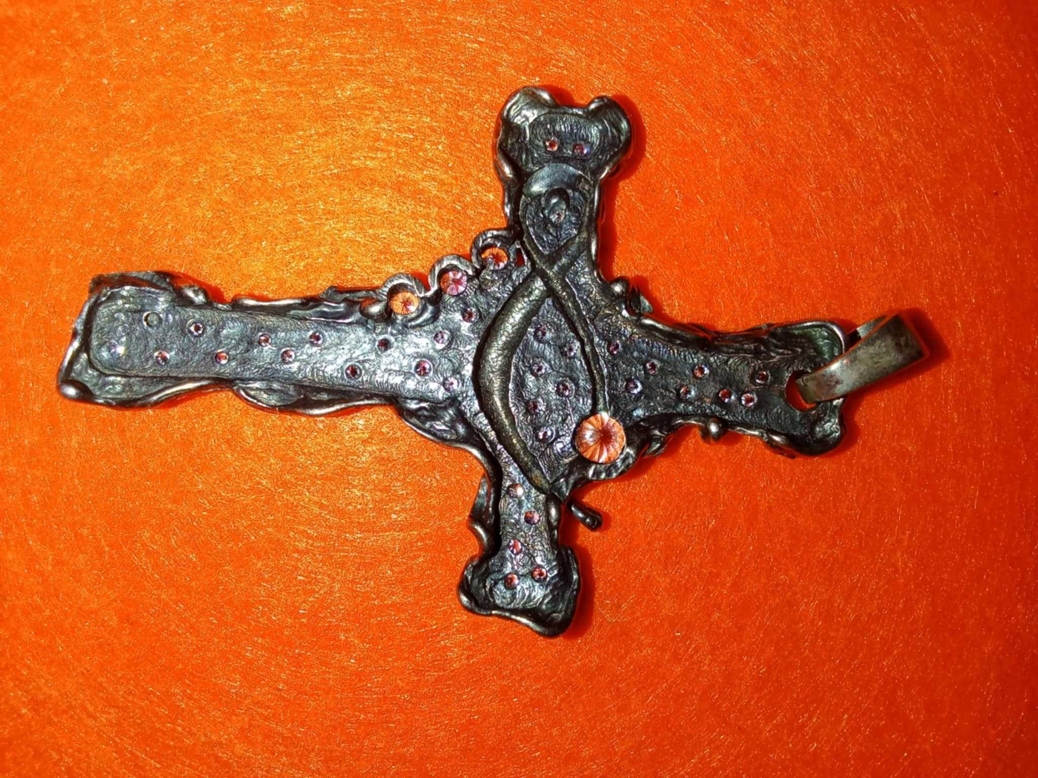 Pendente Cruz Prata Portuguesa