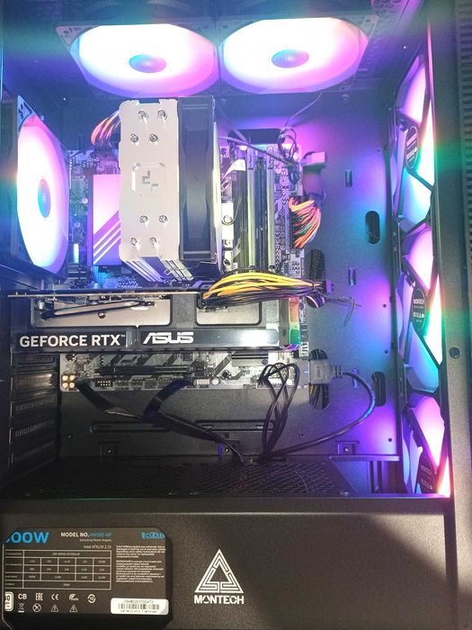 Ігровий ПК ryzen 5 7500F 3.7Gz 32GB ddr5 ssd 1000GB rtx5060ti 16gb