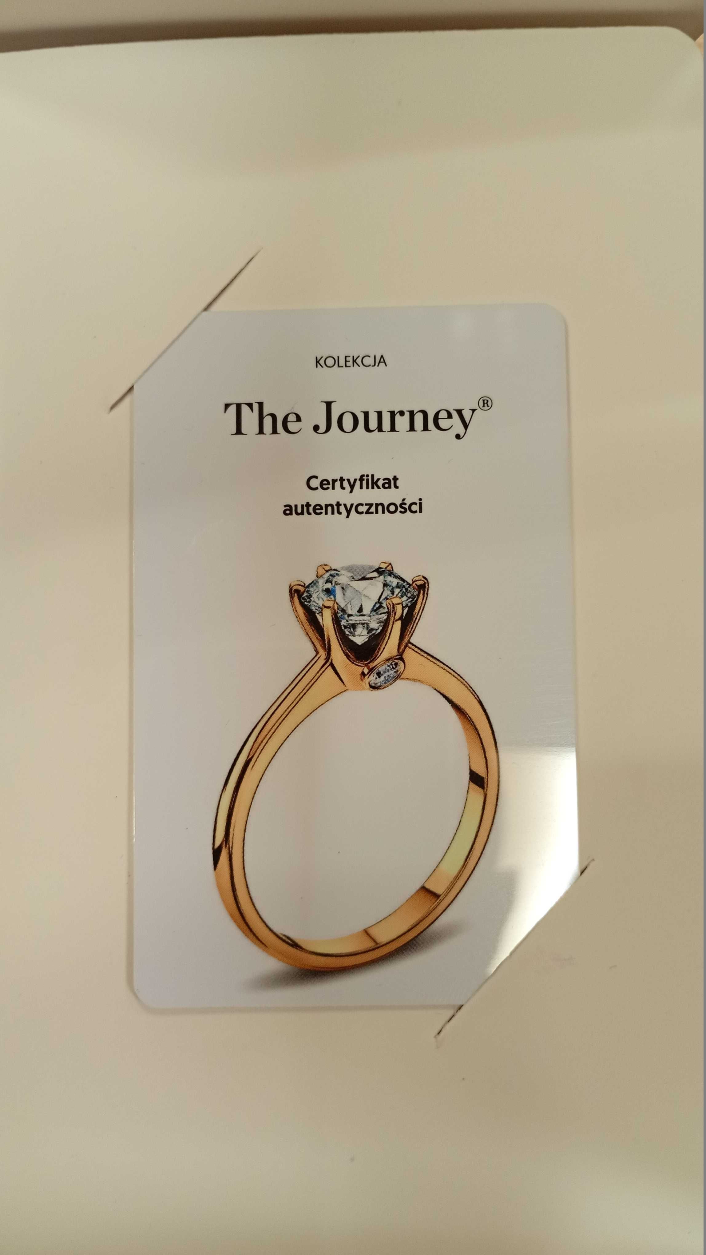 Pierścionek The Journey: złoty, tanzanit TJ-R3-TD-Z -Komis MADEJ