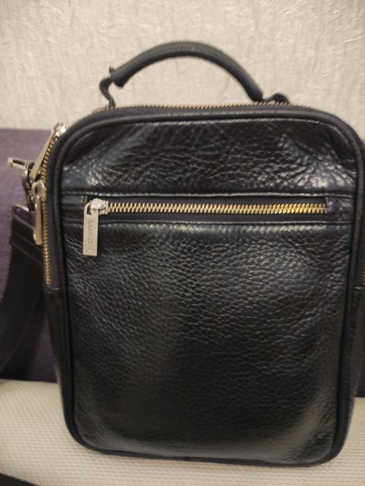 Чоловіча сумка із натуральної шкіри. фірми "LUXON"