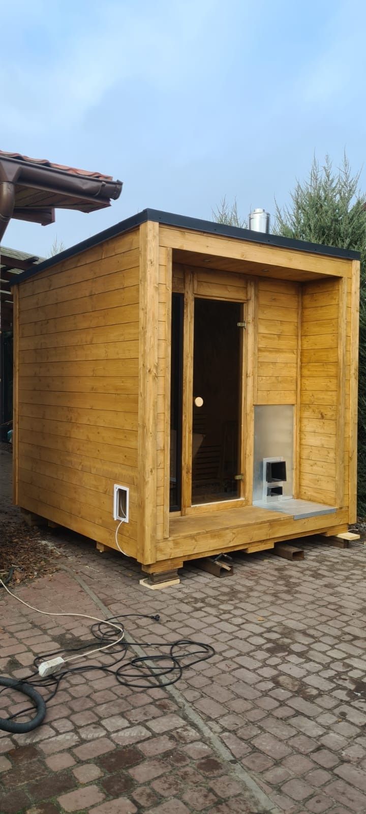 Sauna , sauna domek , domek drewniany , sauna ogrodowa , sauna domek