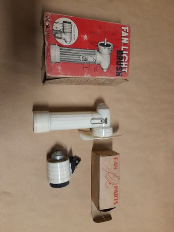Brinquedo antigo - lanterna aspirador ventoinha