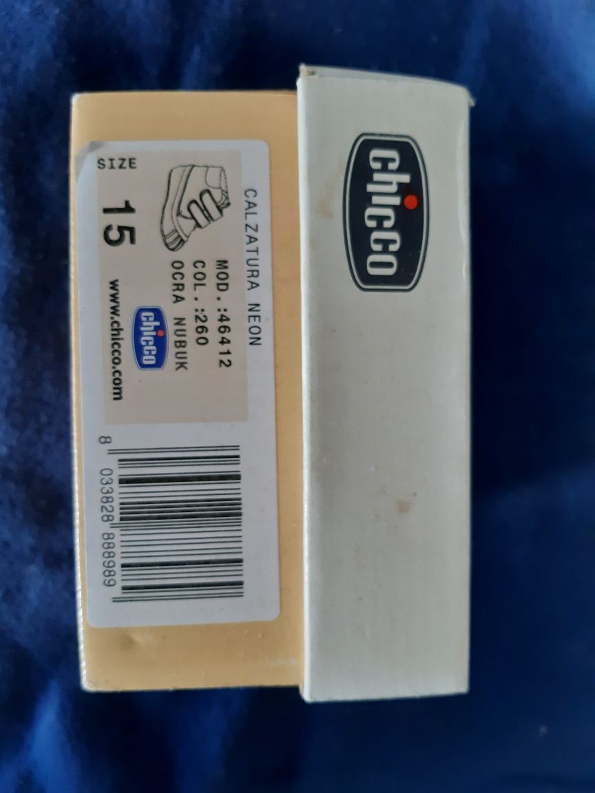 Botas Chicco nr 15 (novas)