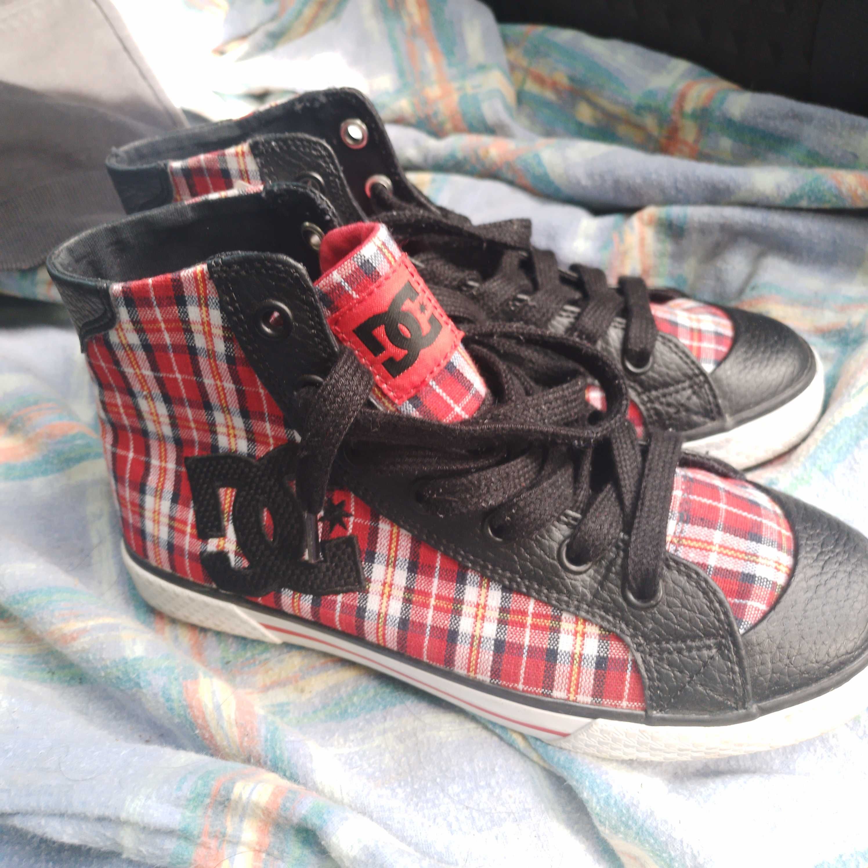 Trampki dc (vans) rock emo skate 37,5 converse