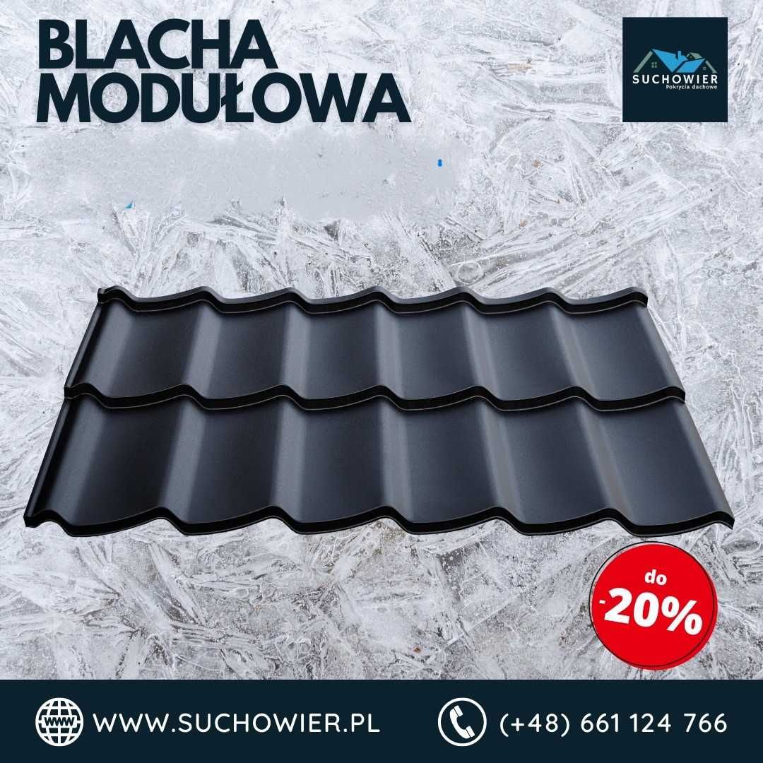 Blachodachówka Blacha modułowa Blachodachowka na wymiar Blacha na dach