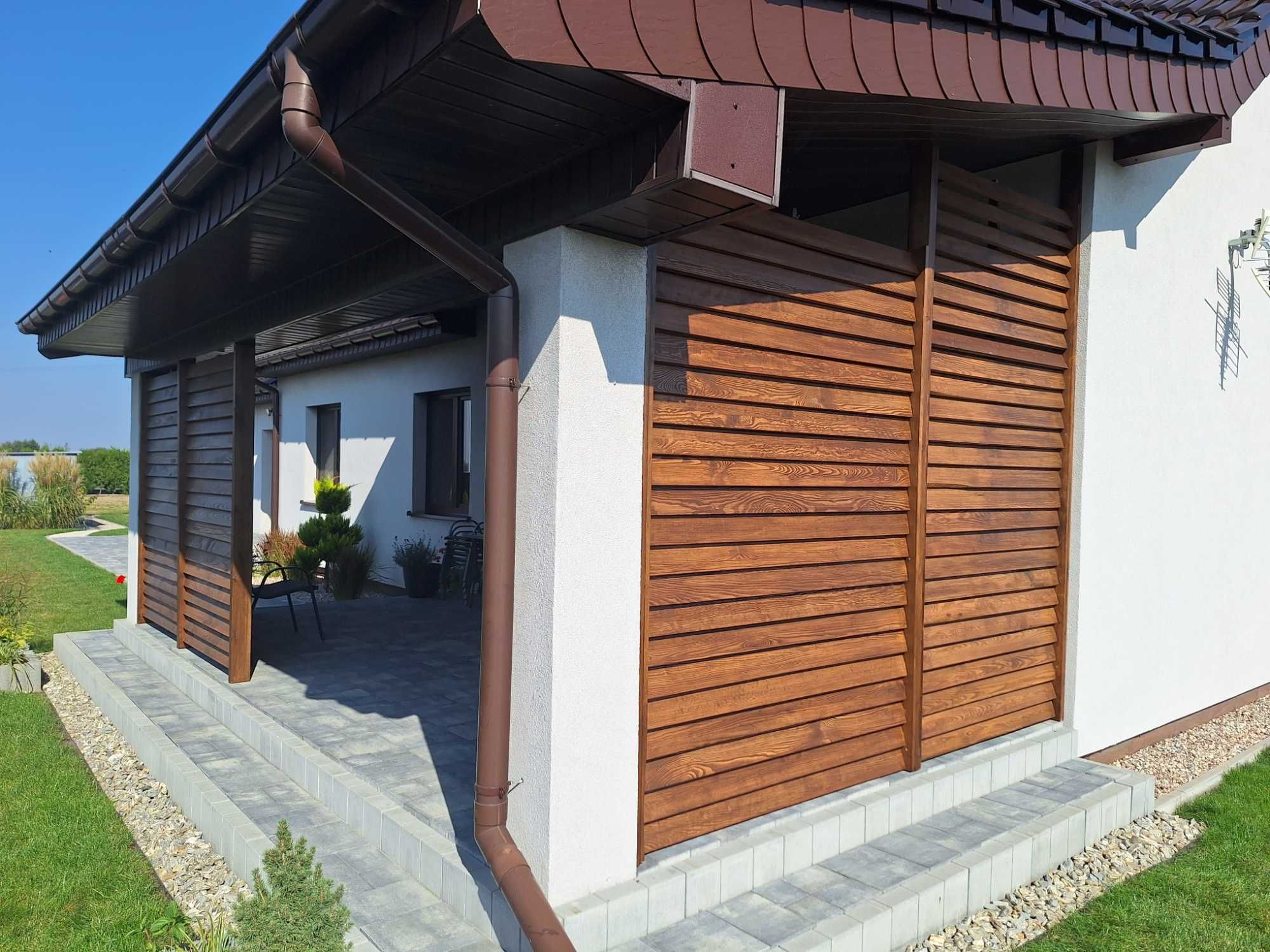 Ruchome deseczki,  panel tarasowy